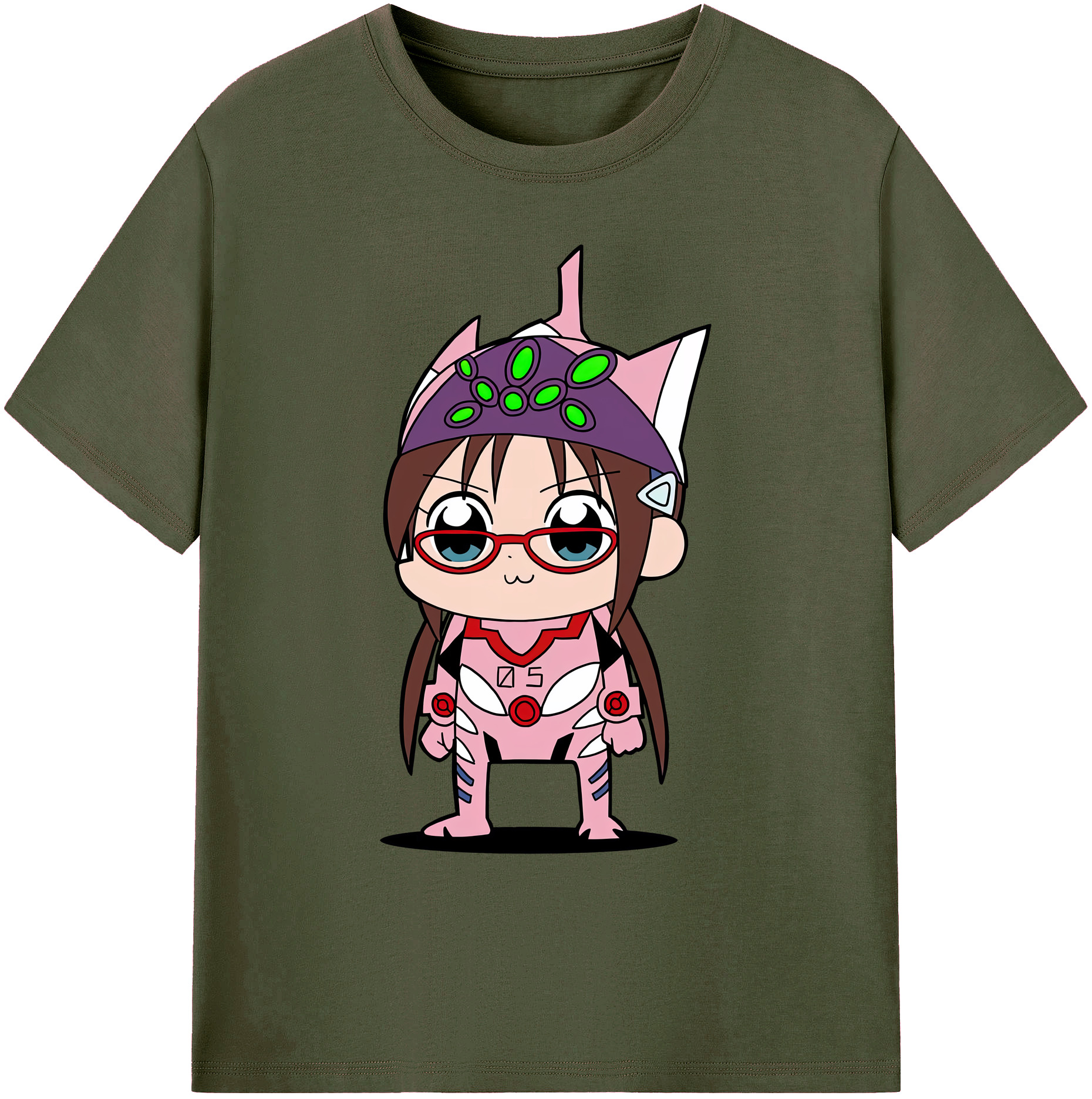 （画像用） EVA 新世紀エヴァンゲリオン 綿100％ メンズ半袖Tシャツ｜肌触りやわらか＆通気性
